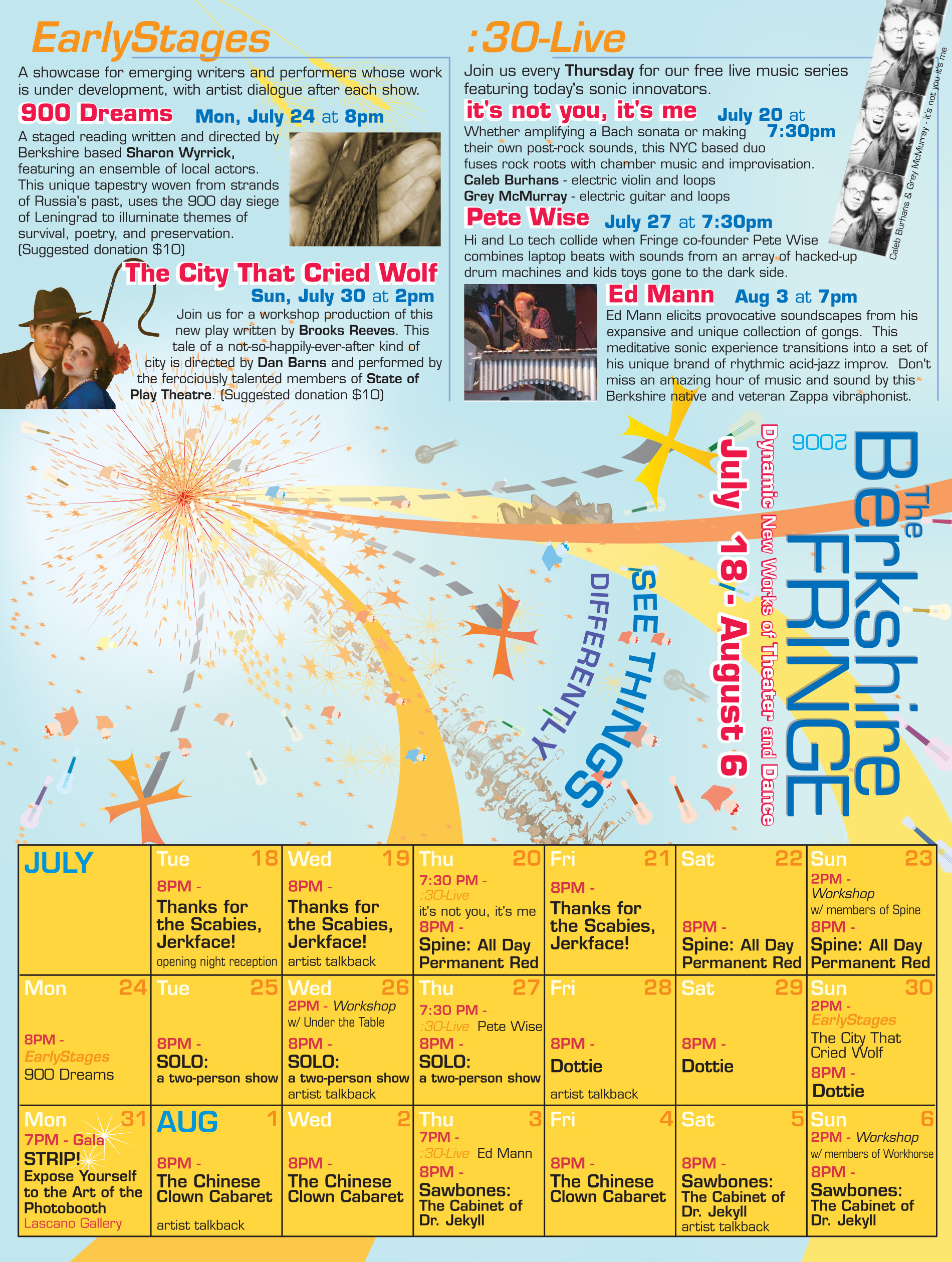 Berkshire Fringe Brochure 2006