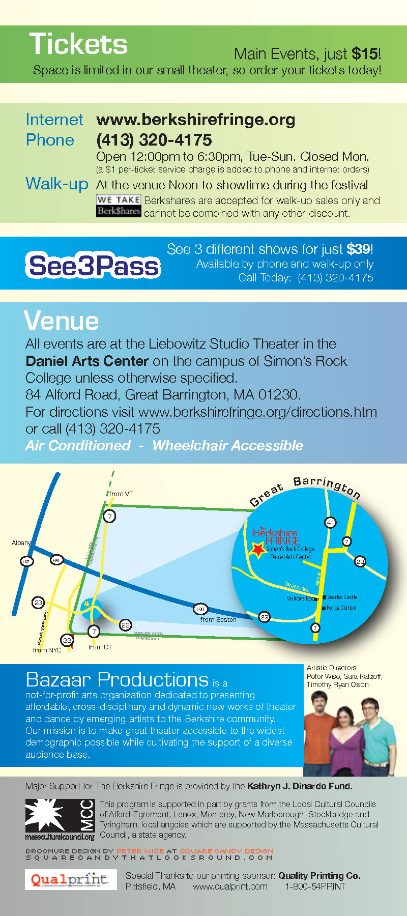 Berkshire Fringe Brochure 2007