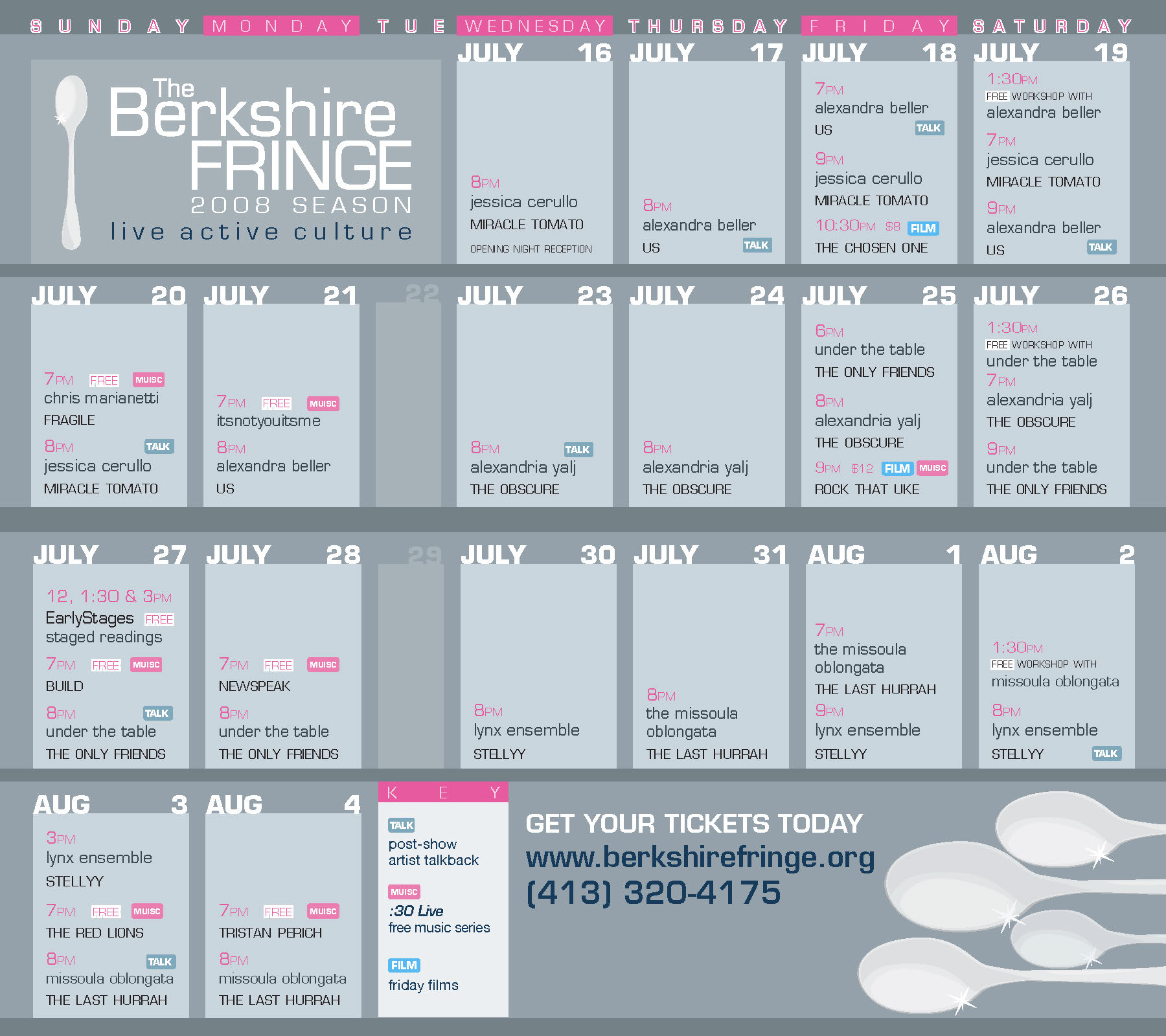 Berkshire Fringe Brochure 2008