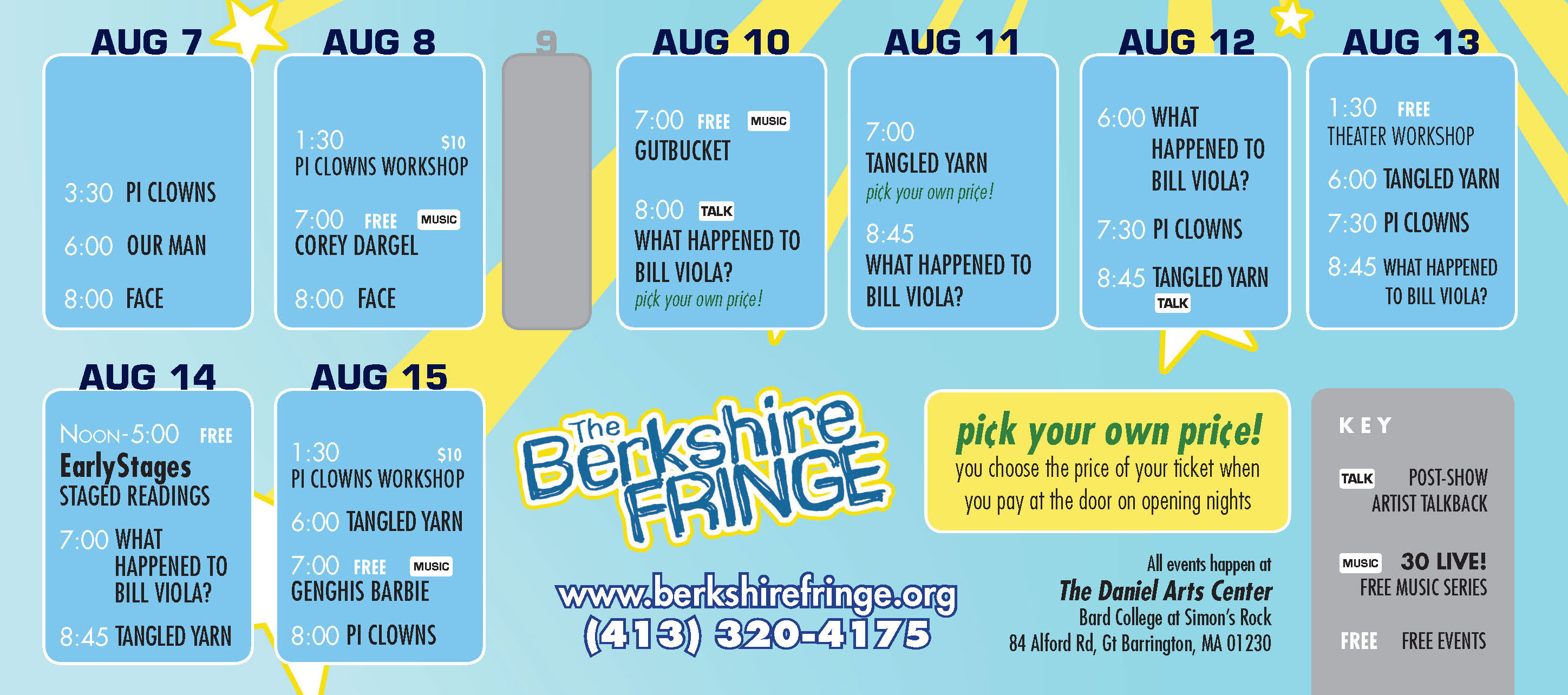 Berkshire Fringe Brochure 2011