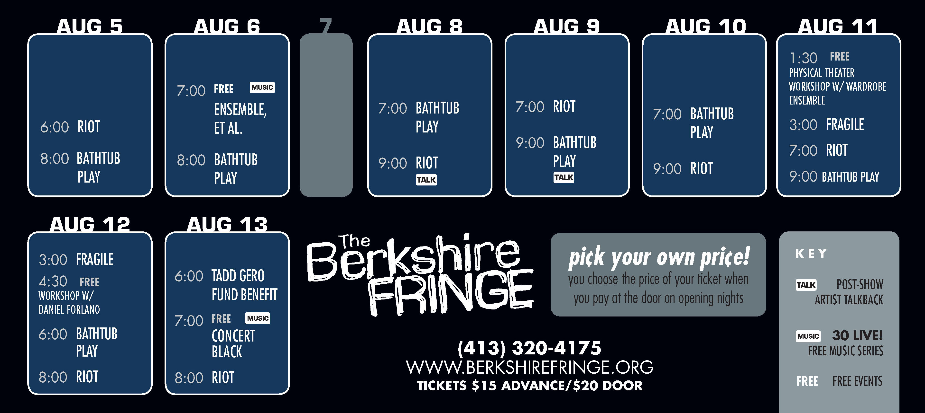 Berkshire Fringe Brochure 2012