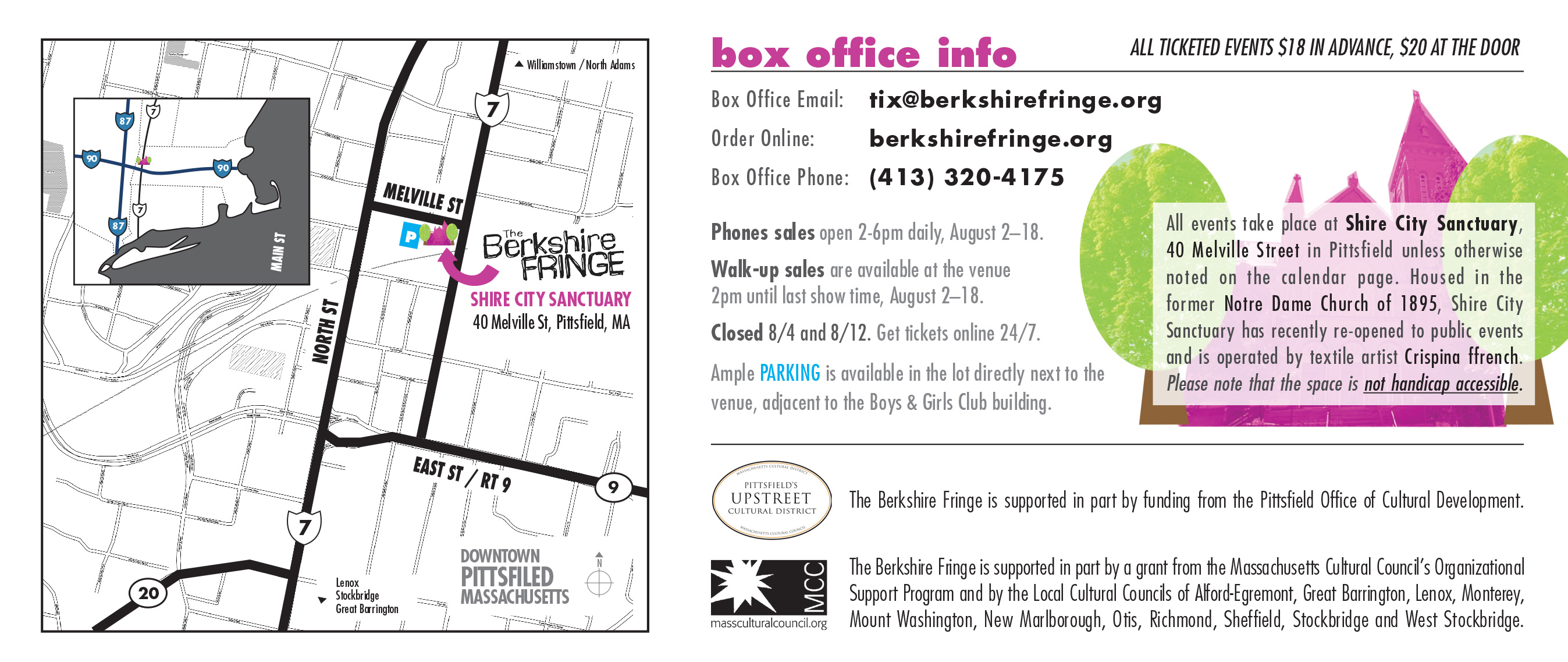 Berkshire Fringe Brochure 2014